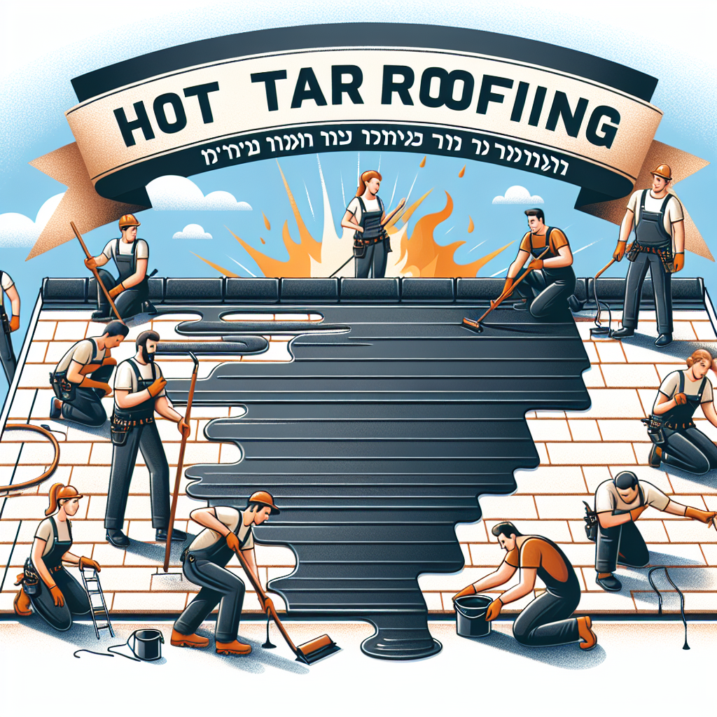 איטום גגות זפת חמה – פתרון מצוין לשמירה על הבית