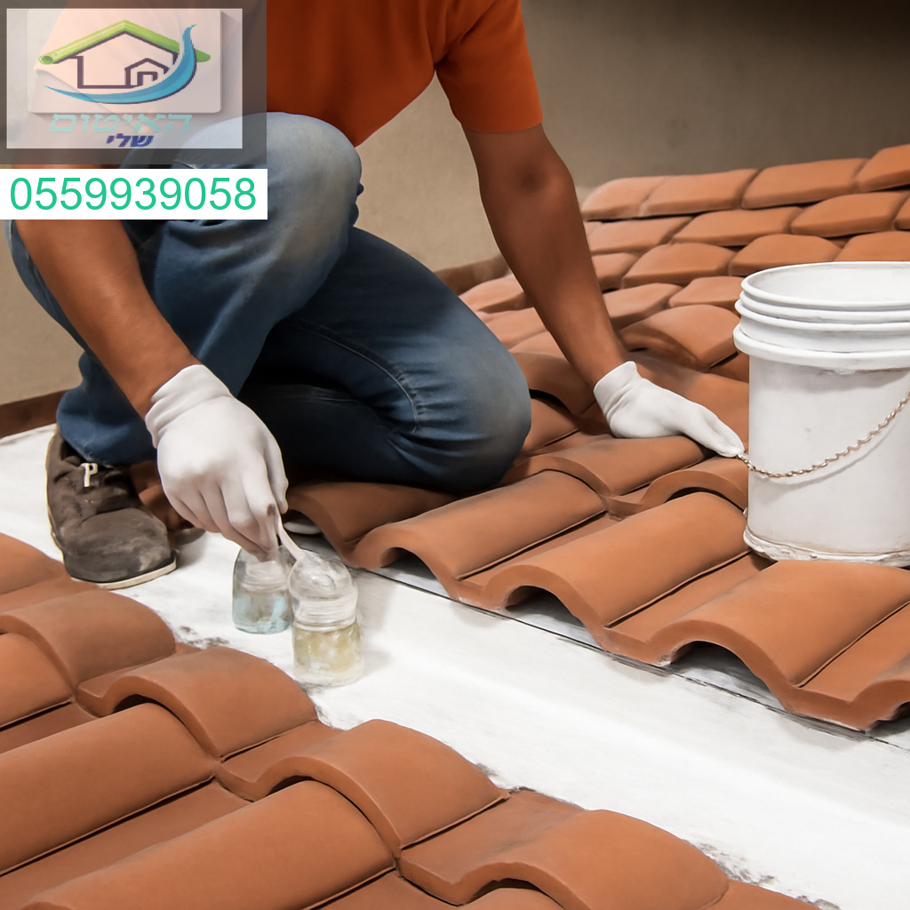 איטום מקצועי לגגות רעפים וטיפול יסודי במרזבים נסתרים להגנה מושלמת מפני נזילות