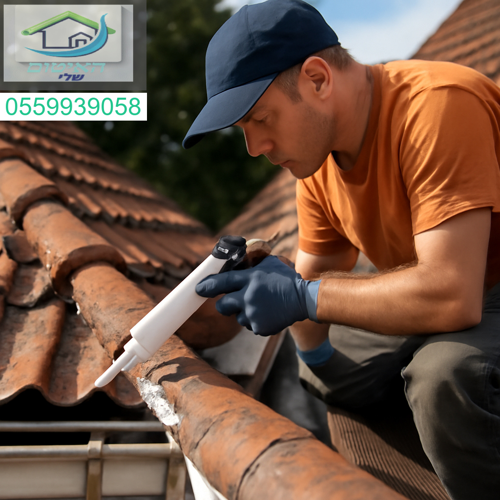 איטום מקצועי לגגות רעפים וטיפול מרזבים נסתרים ברמת גימור גבוהה