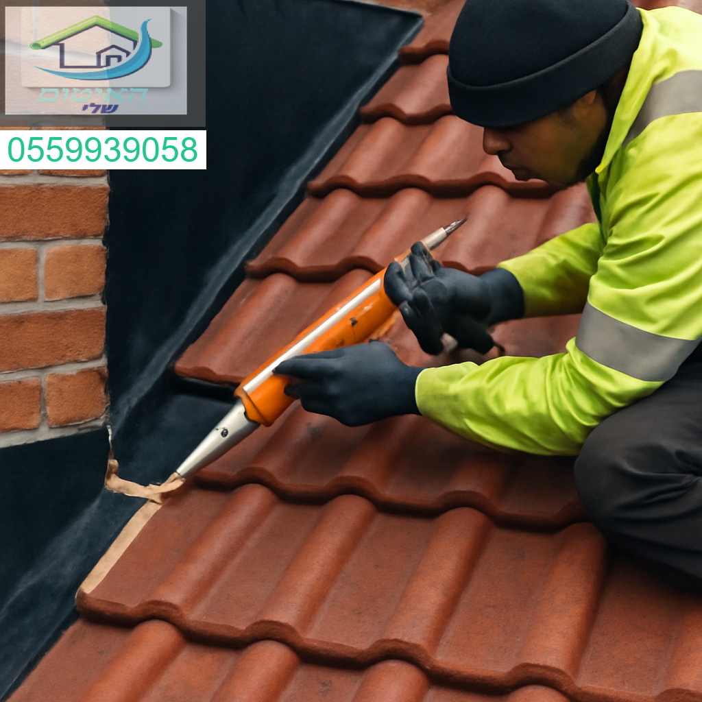 איטום מקצועי לגגות רעפים וטיפול מרזבים נסתרים ברמת גימור גבוהה