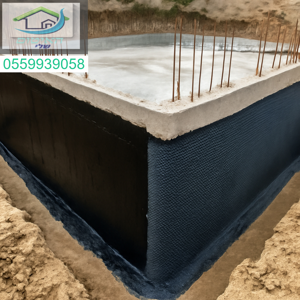 איטום מתקדם למרתף בטון חדש באמצעות מערכת משולבת לאיכות וביטחון מקסימליים