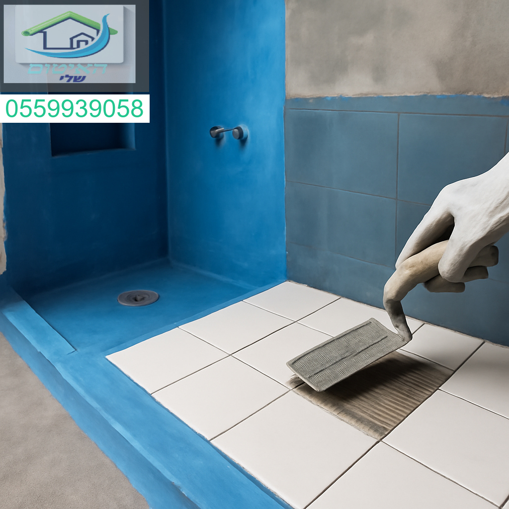 איטום מקצועי באיכות גבוהה לפני ריצוף להבטחת עמידות לאורך זמן