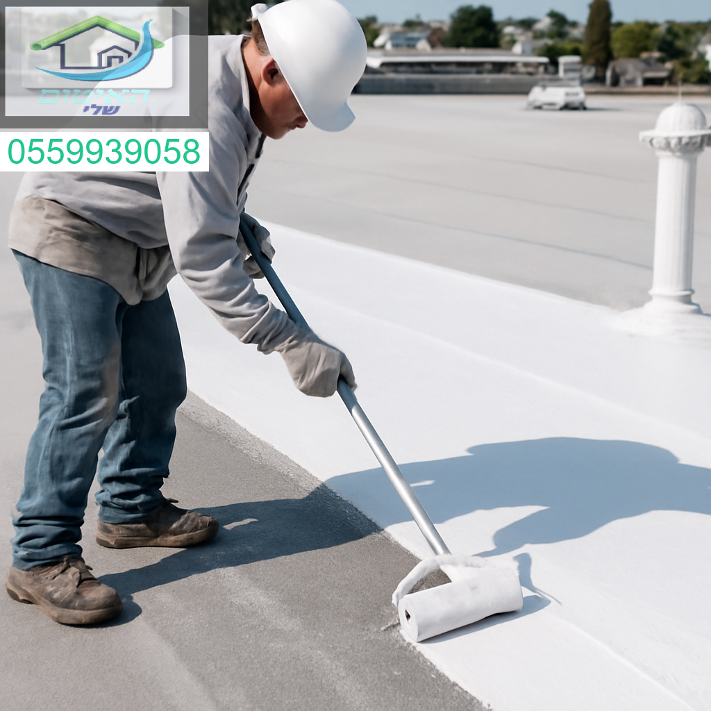 הלבנת גג מקצועית לקיץ קריר יותר וחיסכון מיידי באנרגיה