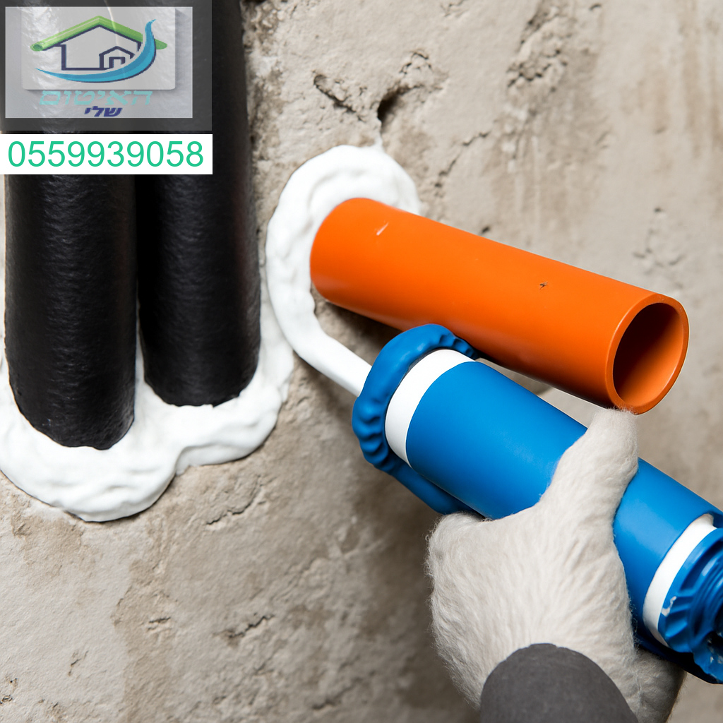 איטום מקצועי למעברי צנרת ומיזוג אוויר לבידוד מושלם ולמניעת חדירת נזילות