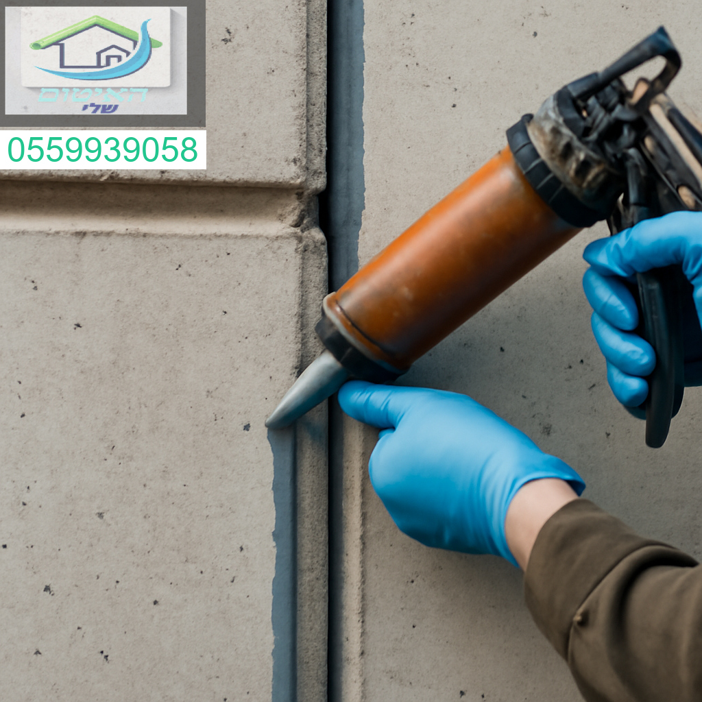 איטום מקצועי לתפרי התפשטות להבטחת עמידות מירבית של מבני בטון