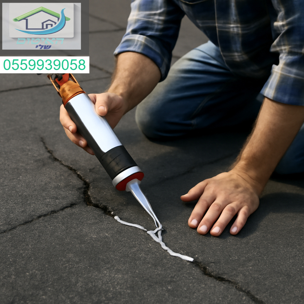 פתרון מהיר ויעיל לאיטום סדקים קטנים בגג בעבודת יד פשוטה
