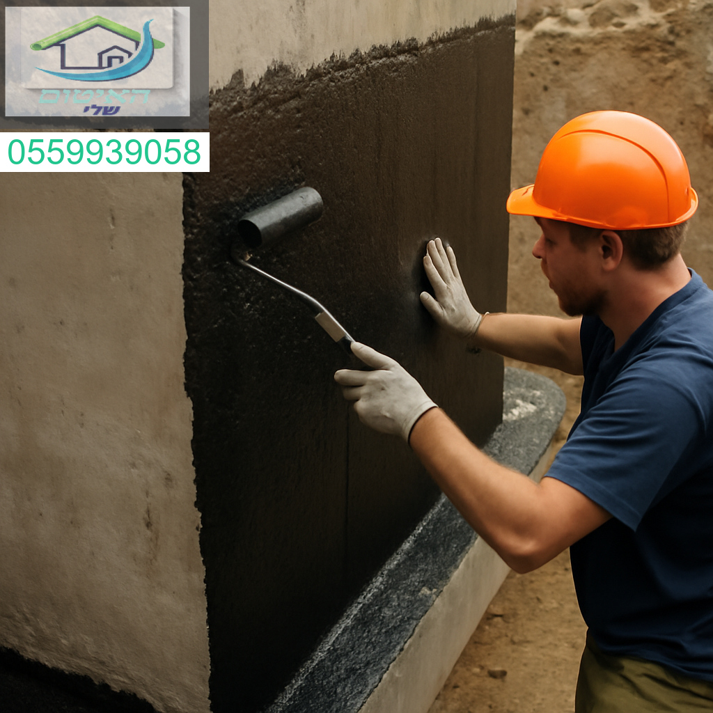 איטום מקצועי ליסודות מבנים למניעת חדירת רטיבות ושמירה על יציבות לאורך שנים