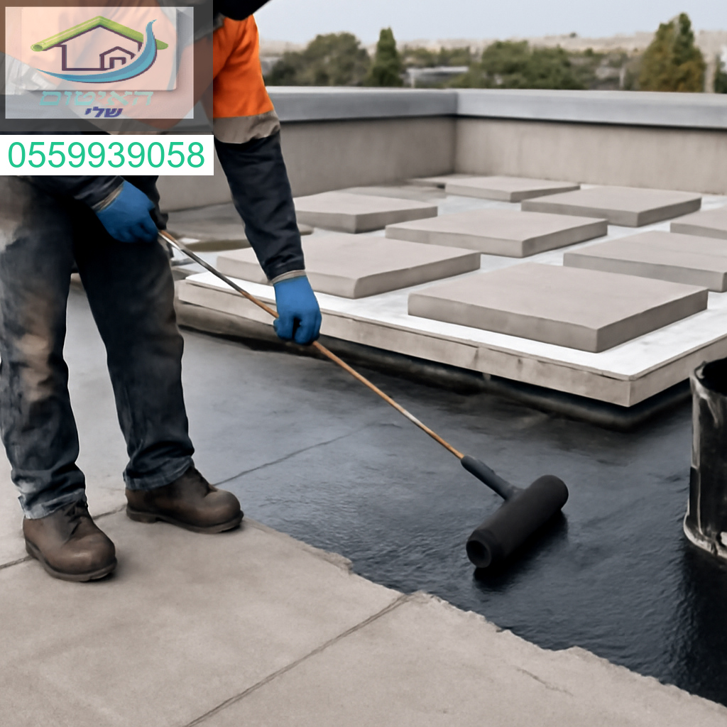 איטום מקצועי לגג הפוך לשמירה על בידוד תרמי ואטימות מלאה לאורך שנים