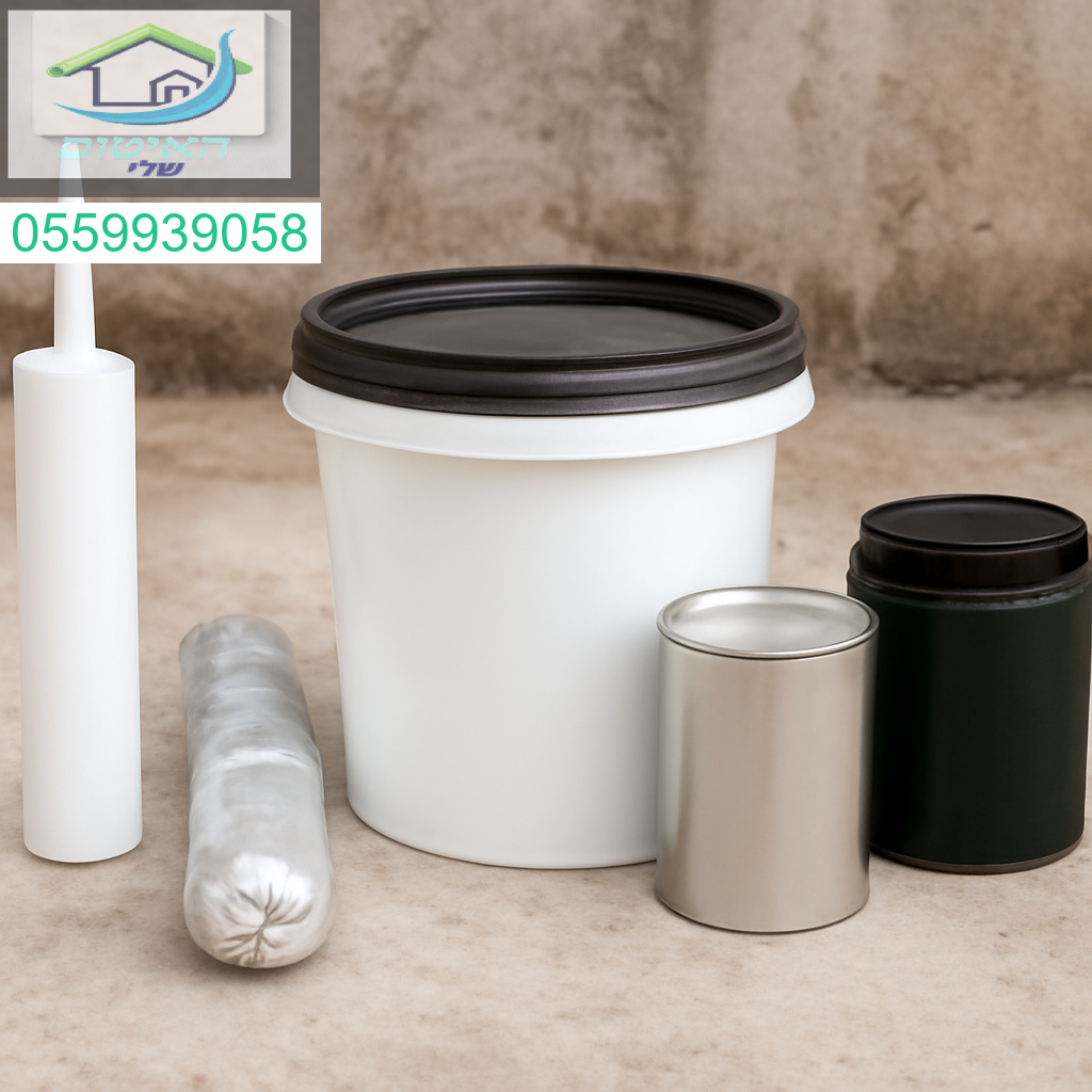 השוואה בין חמשת חומרי האיטום הפופולריים בישראל לבחירה מקצועית וחכמה