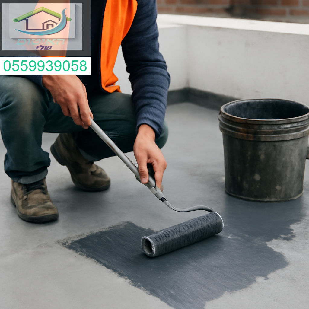 יישום מקצועי לפי תקן ישראלי 5555 מבטיח אטימות מרבית והגנה מושלמת למבנה