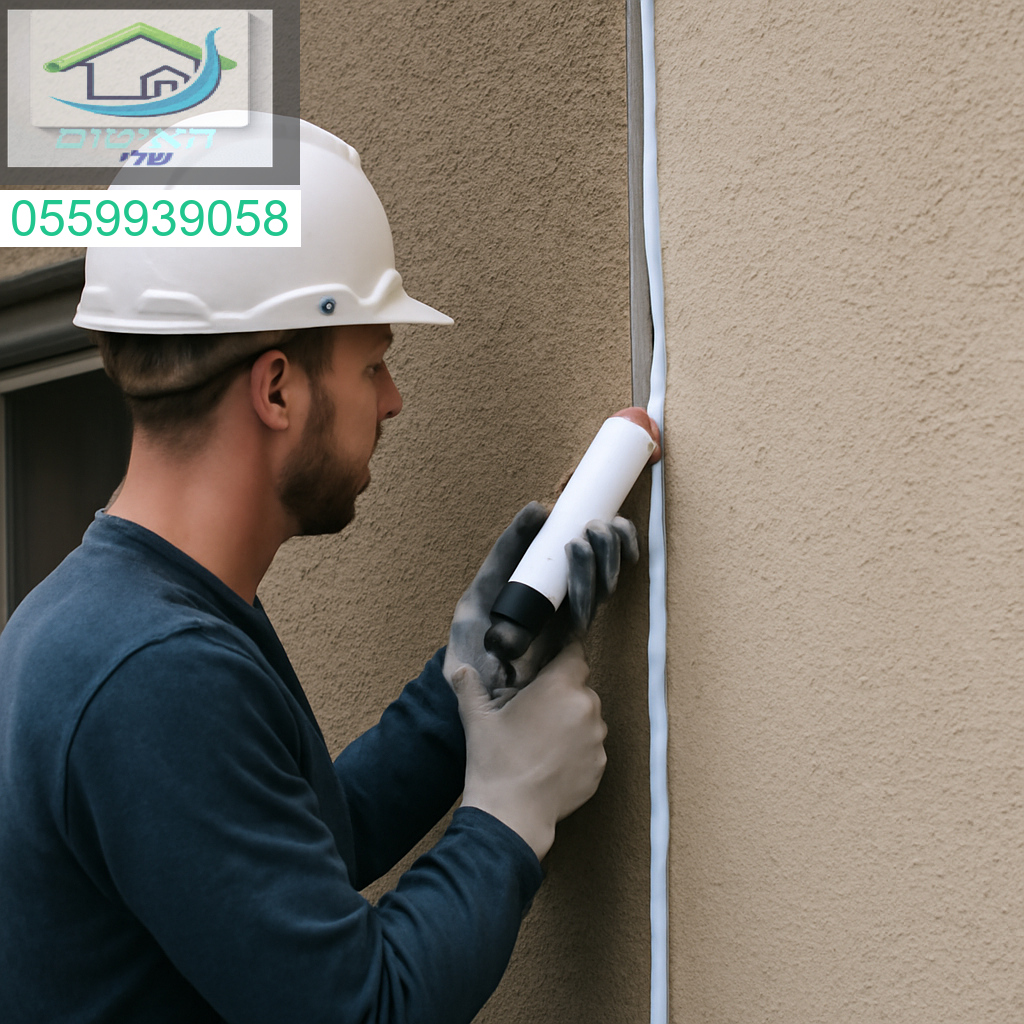איטום מקצועי בקירות משותפים למניעת רטיבות ונזילות בין דירות