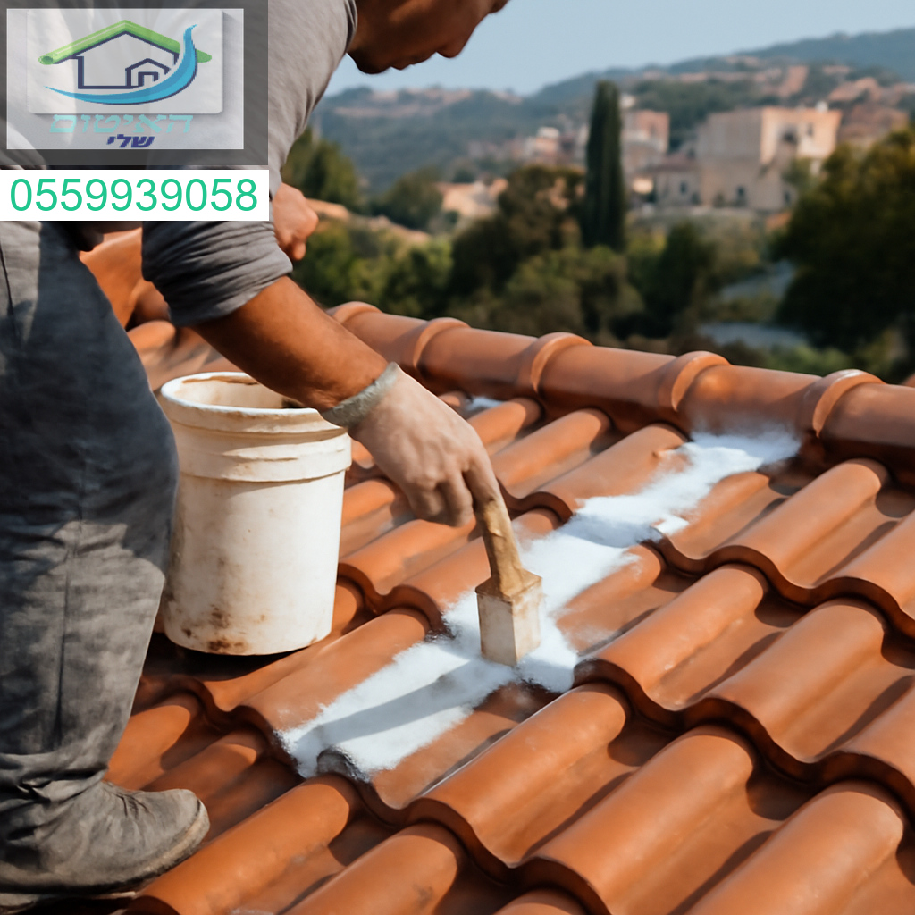 איטום מקצועי לגג רעפים במבשרת ציון עם תוצאה מושלמת ואסתטיקה מרשימה