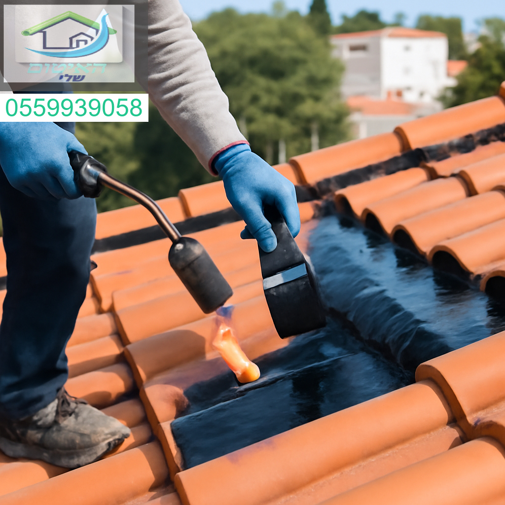 עבודת איטום מקצועית לגג רעפים באור עקיבא לביצוע מושלם ועמידות מרבית