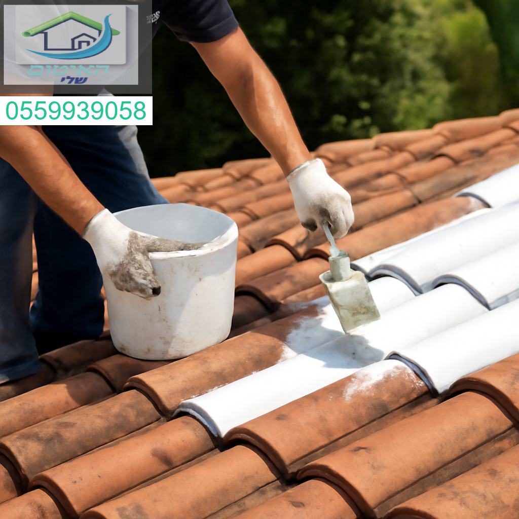 איטום מקצועי ואמין לגג רעפים בבנימינה עם גימור מדויק ועמידות לאורך זמן