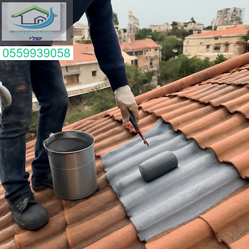 איטום מקצועי לגג רעפים בגני תקווה עם חומרי איכות ועבודה מוקפדת לשמירה מושלמת על הבית