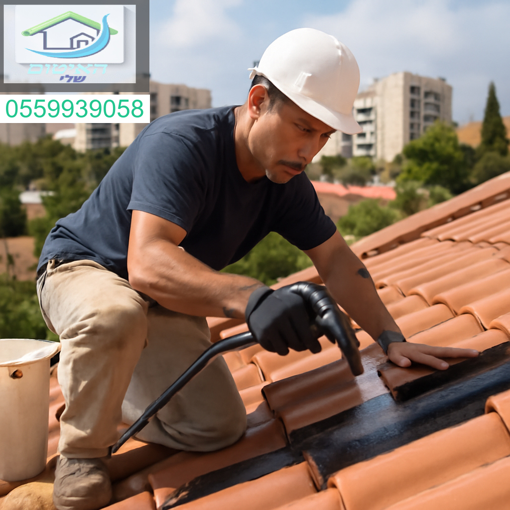 איטום מקצועי לגג רעפים בגני תקווה עם חומרים מתקדמים לבידוד מושלם לאורך זמן