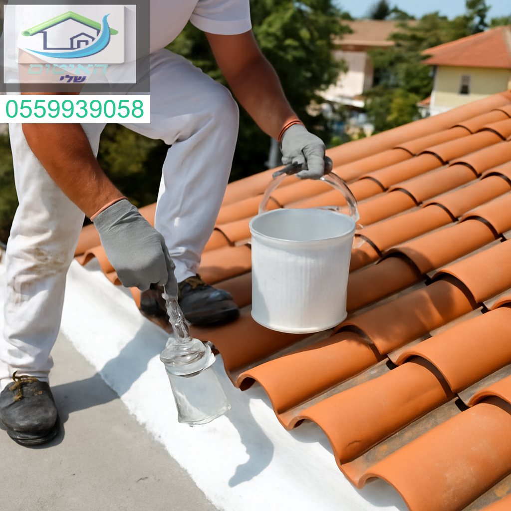 איטום מקצועי לגג רעפים בכפר יונה עם חומרים מתקדמים ותוצאה מושלמת