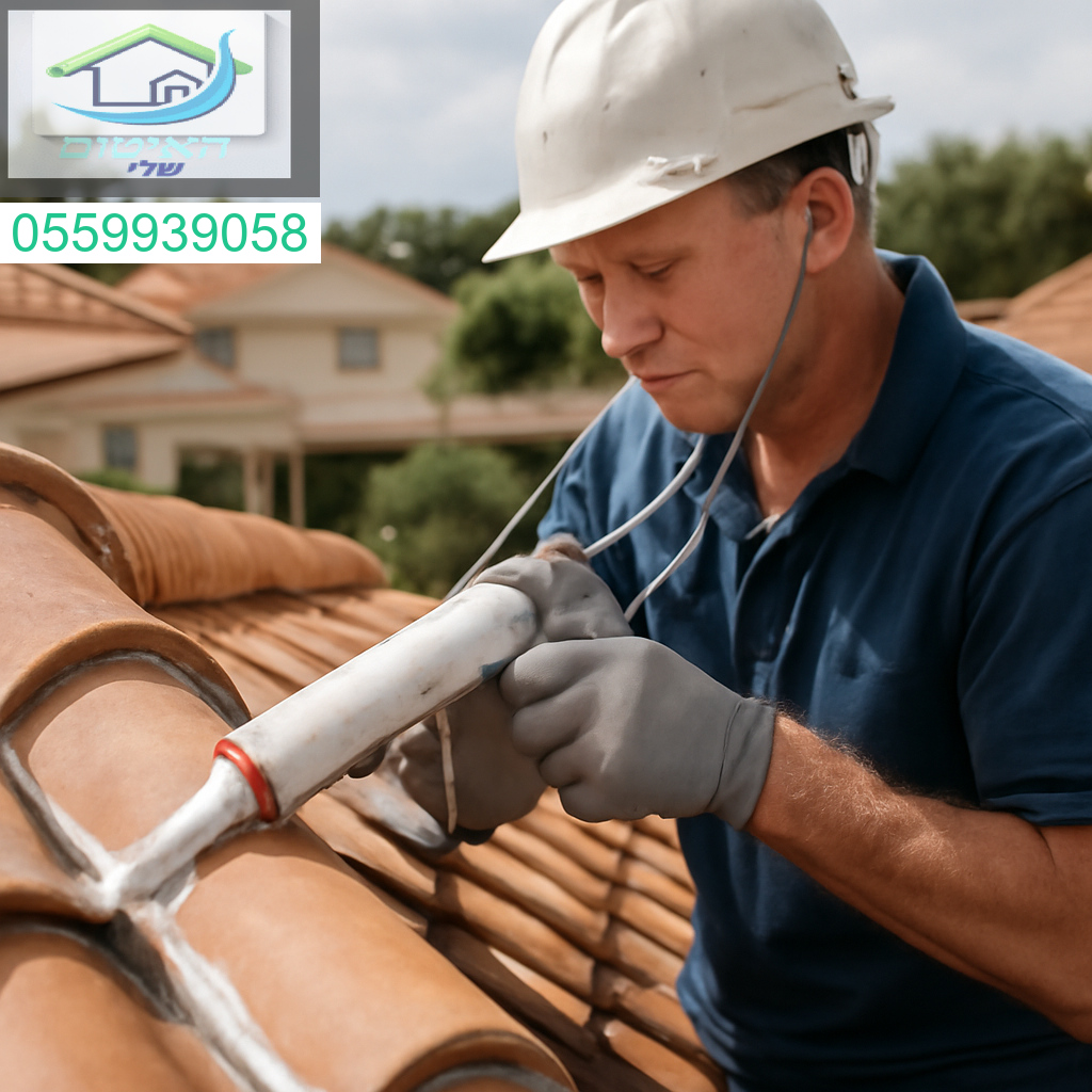 איטום מקצועי ואיכותי לגג רעפים בגן יבנה עם הקפדה על כל פרט קטן