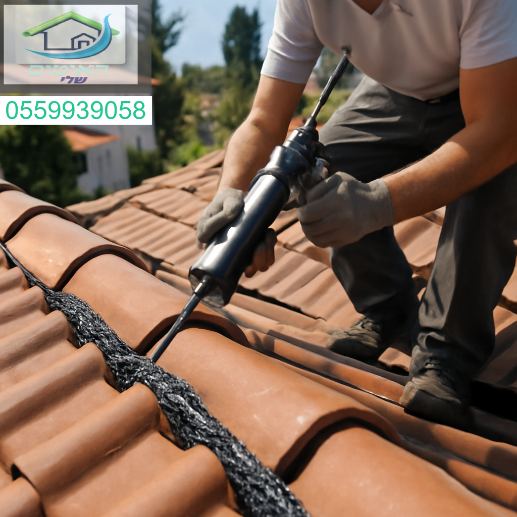 איטום מקצועי בגג רעפים באבן יהודה עם חומרים מתקדמים לביצוע מדויק ועמיד לאורך זמן