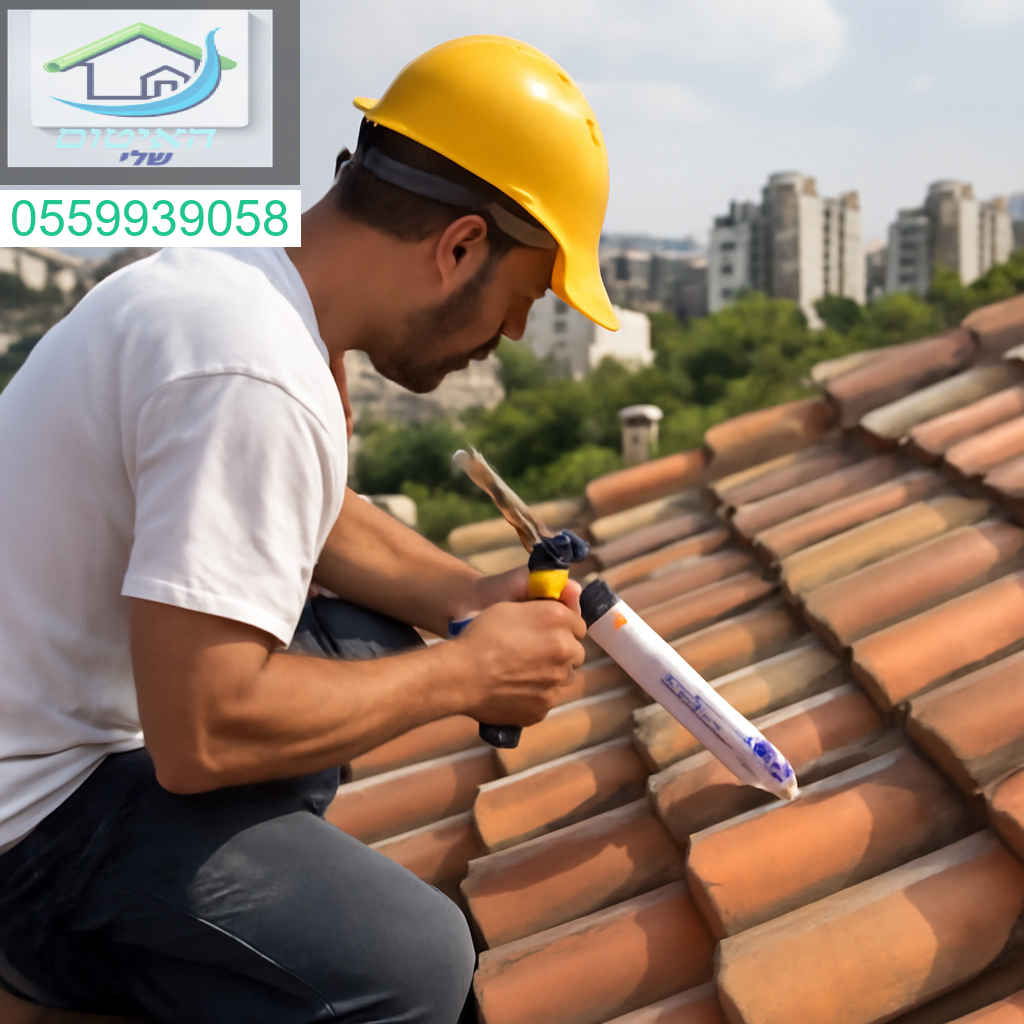 איטום מקצועי לגג רעפים בגבעת שמואל עם גימור מושלם ועמידות לאורך זמן