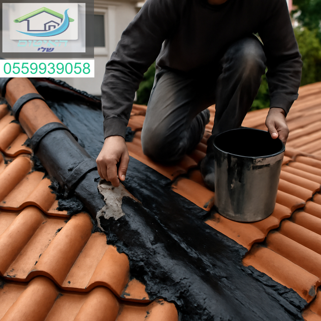 איטום מקצועי לגג רעפים בפתח תקווה עם גימור מושלם ועבודת יד מדויקת לשקט נפשי לאורך זמן