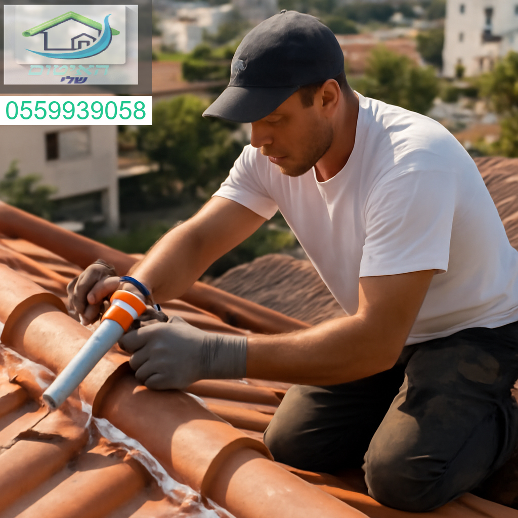 איטום מקצועי ואיכותי לגג רעפים בקריית מוצקין לביצוע מושלם ושקט נפשי לאורך זמן