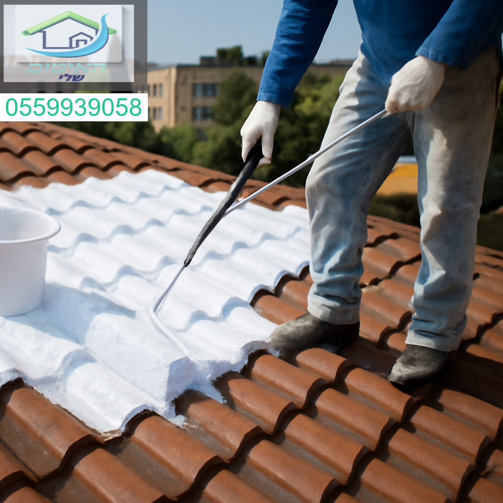 איטום מקצועי לגג רעפים בקריית מוצקין עם גימור מוקפד ועמידות מלאה לאורך זמן