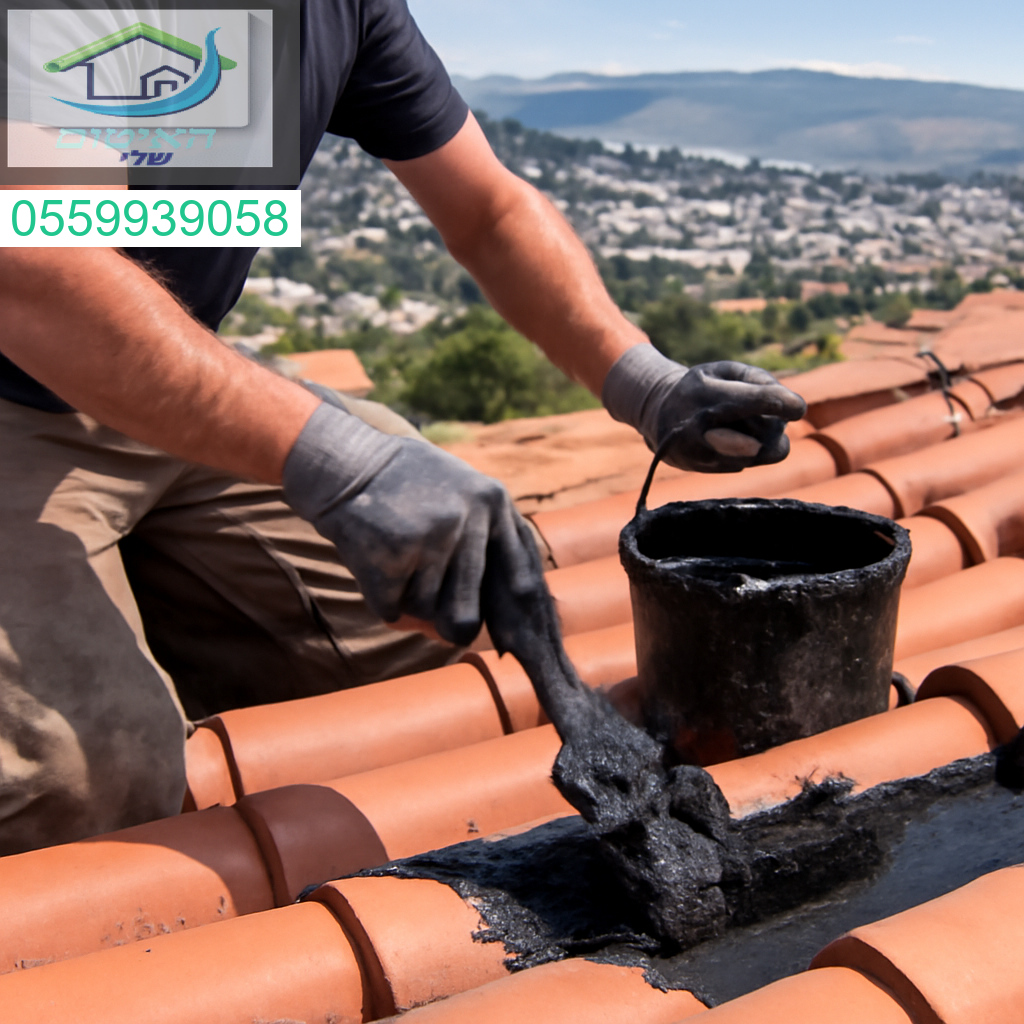איטום מקצועי לגג רעפים עם נוף מרהיב בנוף הגליל לביצוע מושלם ואיכות בלתי מתפשרת