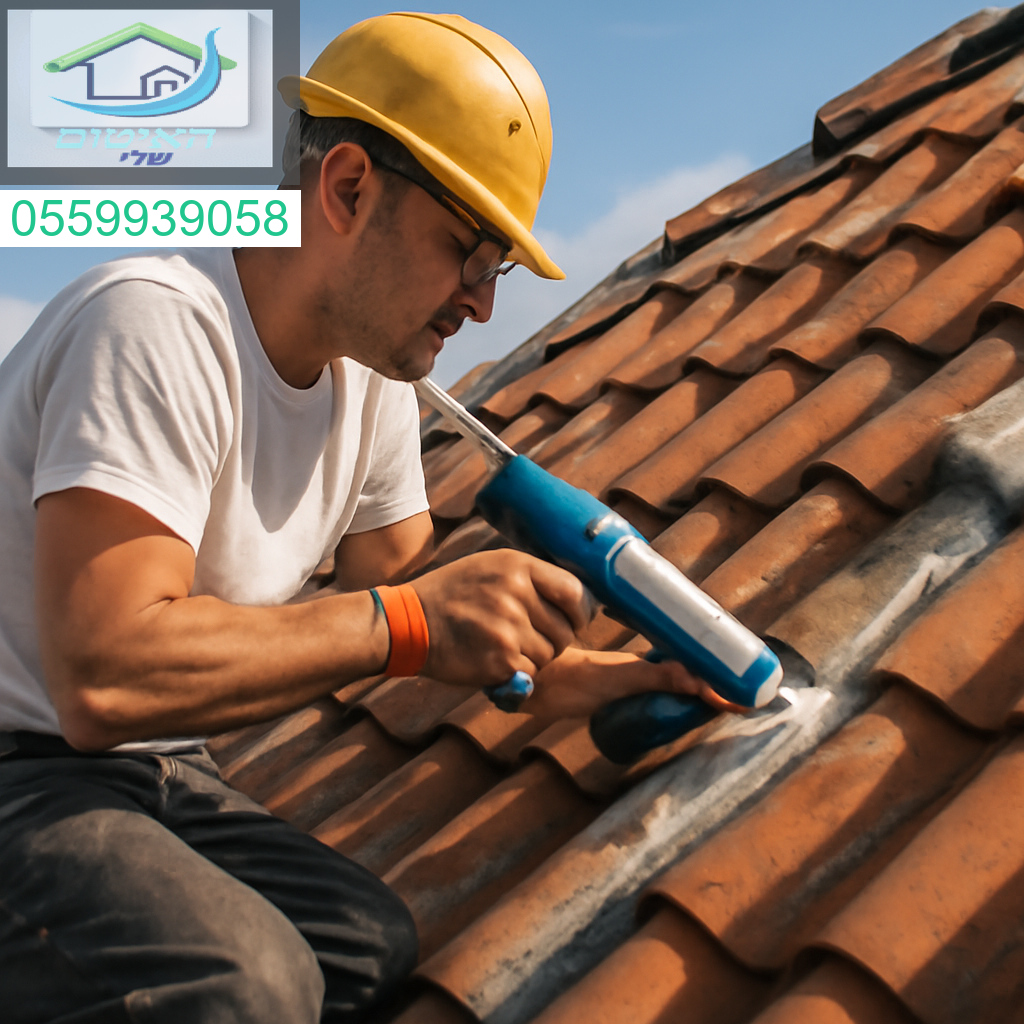 איטום מקצועי בגג רעפים בלוד עם איכות בלתי מתפשרת לגג אטום ובטוח לאורך שנים