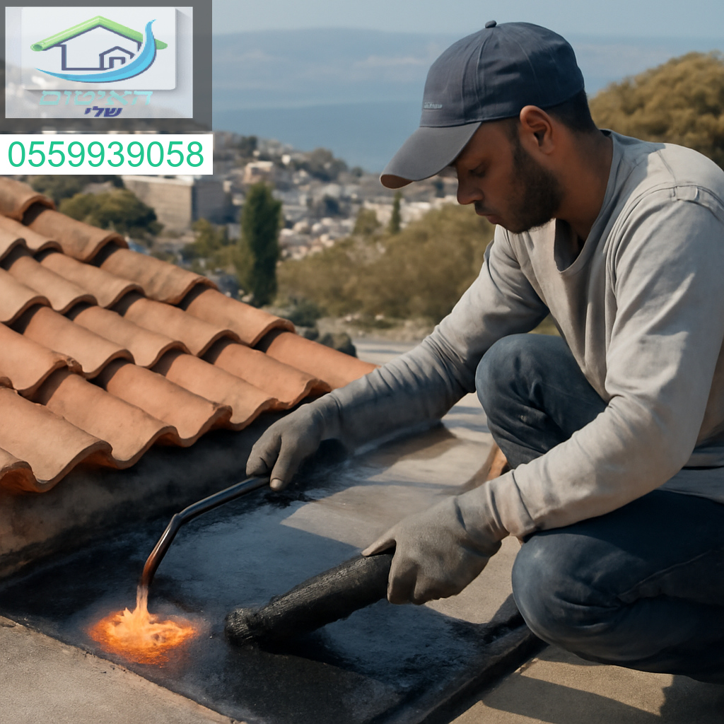 איטום מקצועי לגג רעפים בטבריה לביצועים מושלמים ועמידות ארוכת טווח