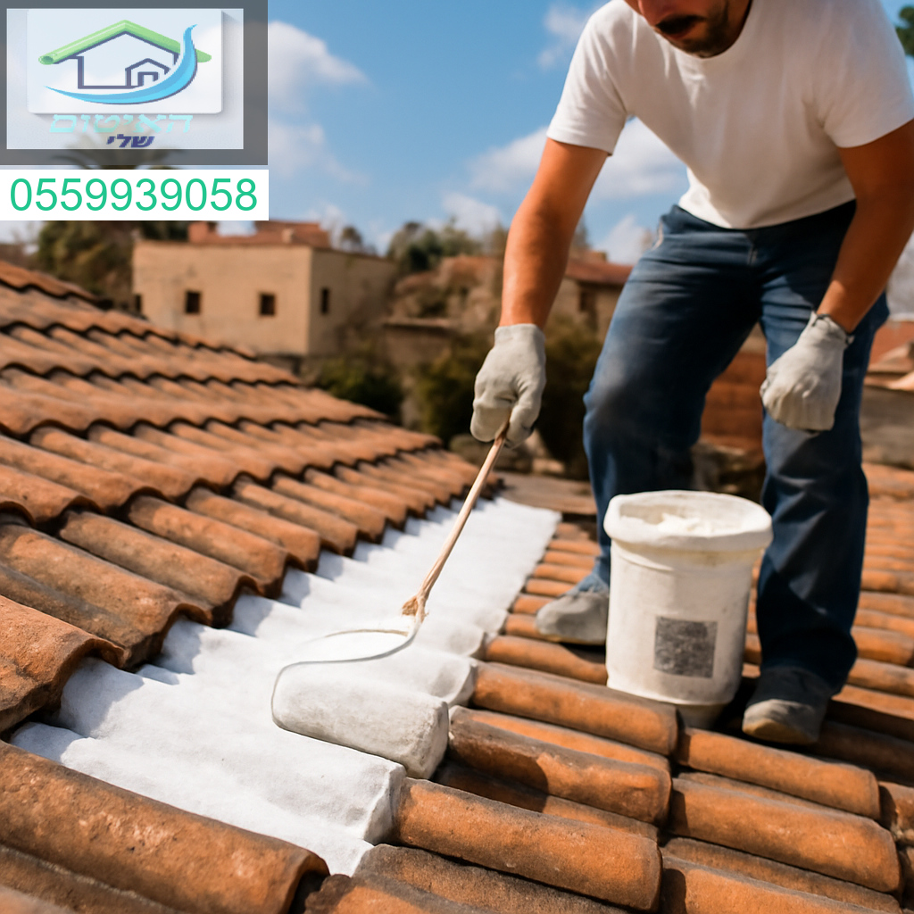 איטום מקצועי לגג רעפים ברמלה עם חומרים מתקדמים לבידוד מקסימלי ולמניעת נזילות