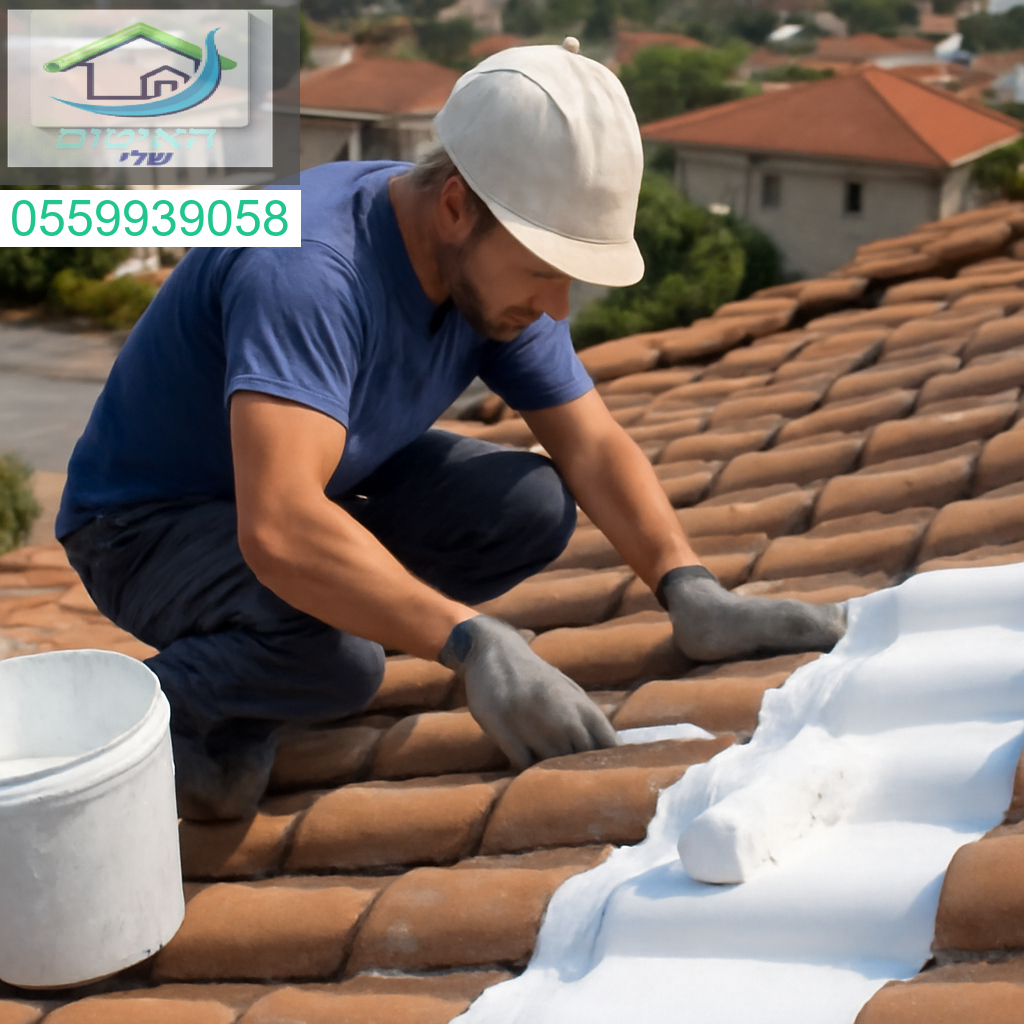 איטום מקצועי ואיכותי לגג רעפים ברחובות עם גימור מושלם ועמידות מירבית