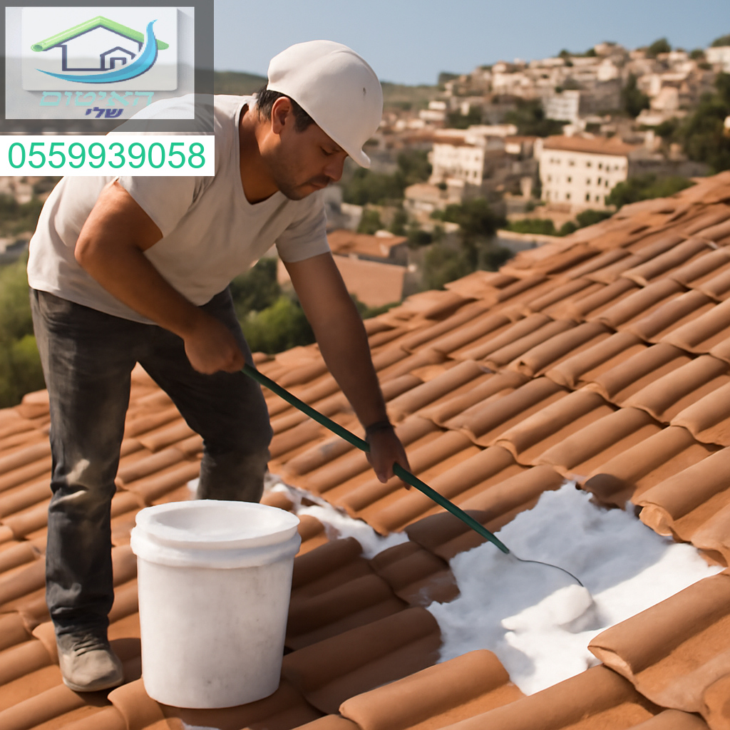 איטום מקצועי ואמין לגג רעפים בבית שמש עם גימור מושלם ועבודה ברמה הגבוהה ביותר