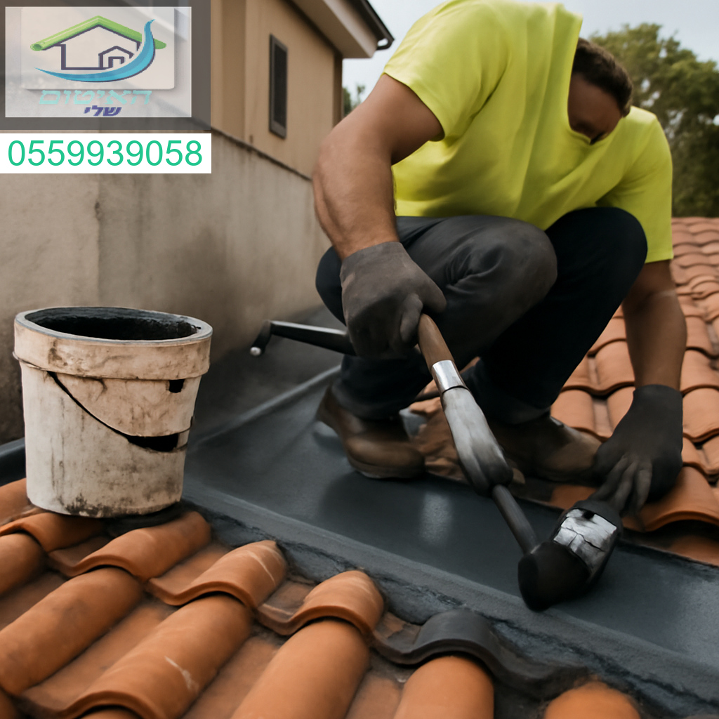 איטום גג רעפים מקצועי ואיכותי בבאר יעקב עם גימור מושלם ושימוש בחומרים מתקדמים