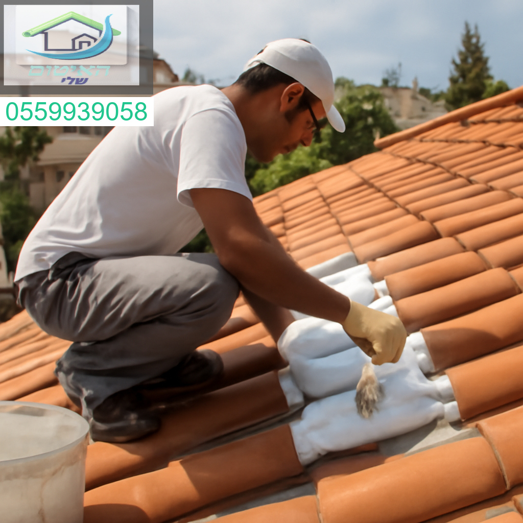 איטום מקצועי לגג רעפים בקריית אונו ברמת גימור גבוהה ותוצאה מושלמת