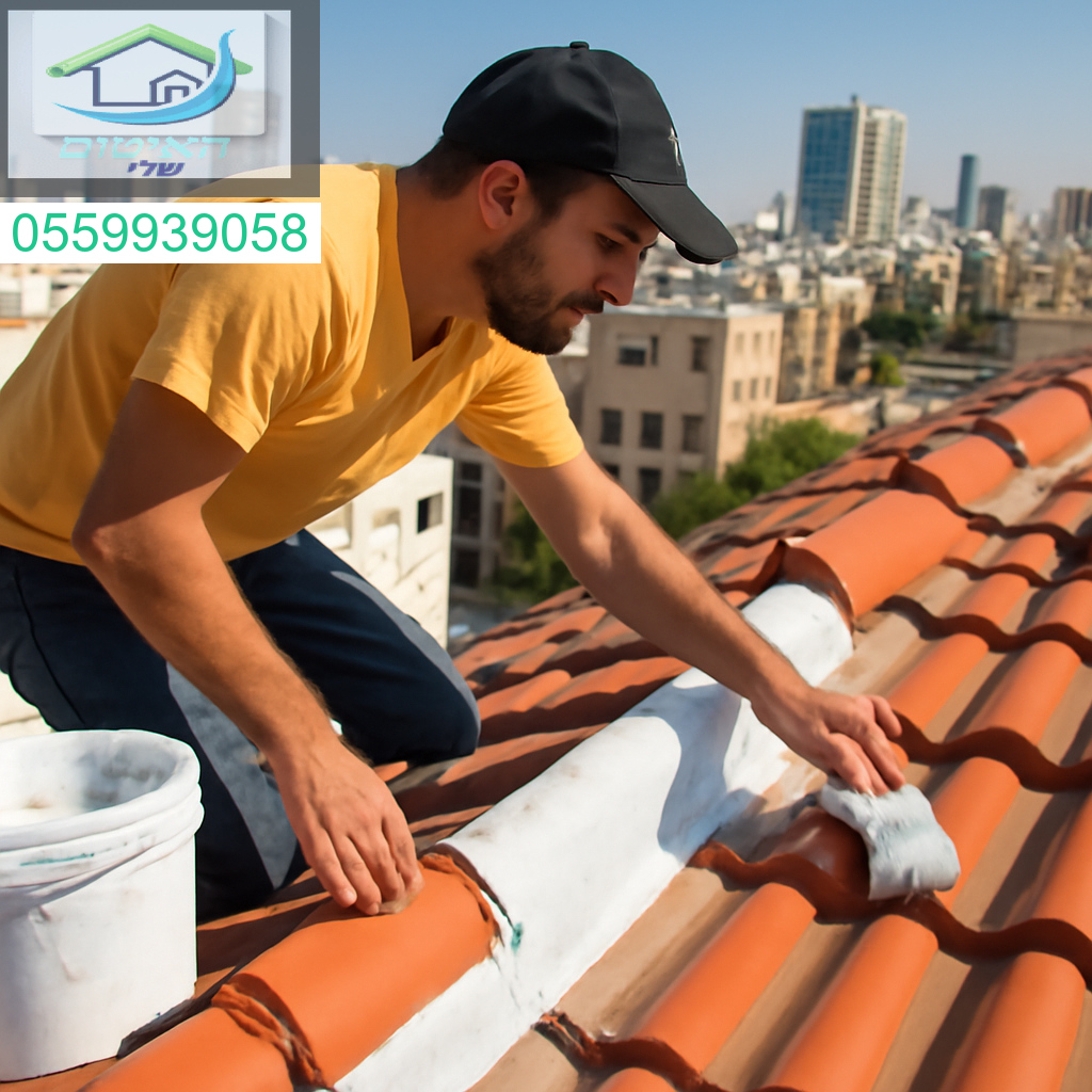 איטום מקצועי לגג רעפים בלב תל אביב עם איכות וגימור ברמה הגבוהה ביותר