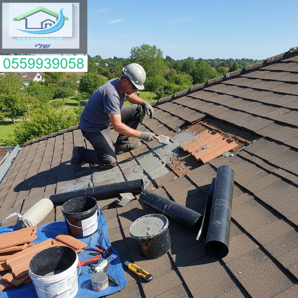 איטום מקצועי לגג רעפים דולף עם חומרים איכותיים במחיר משתלם ושיטות מתקדמות לשמירה על הבית