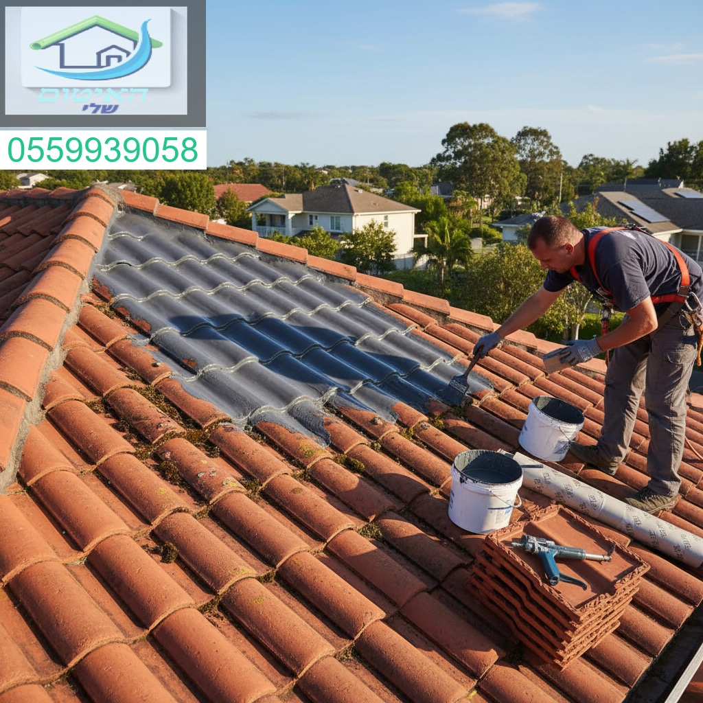 איטום מקצועי לגג רעפים דולף בשיטות מתקדמות ובמחיר משתלם לשמירה על בית יבש ובטוח