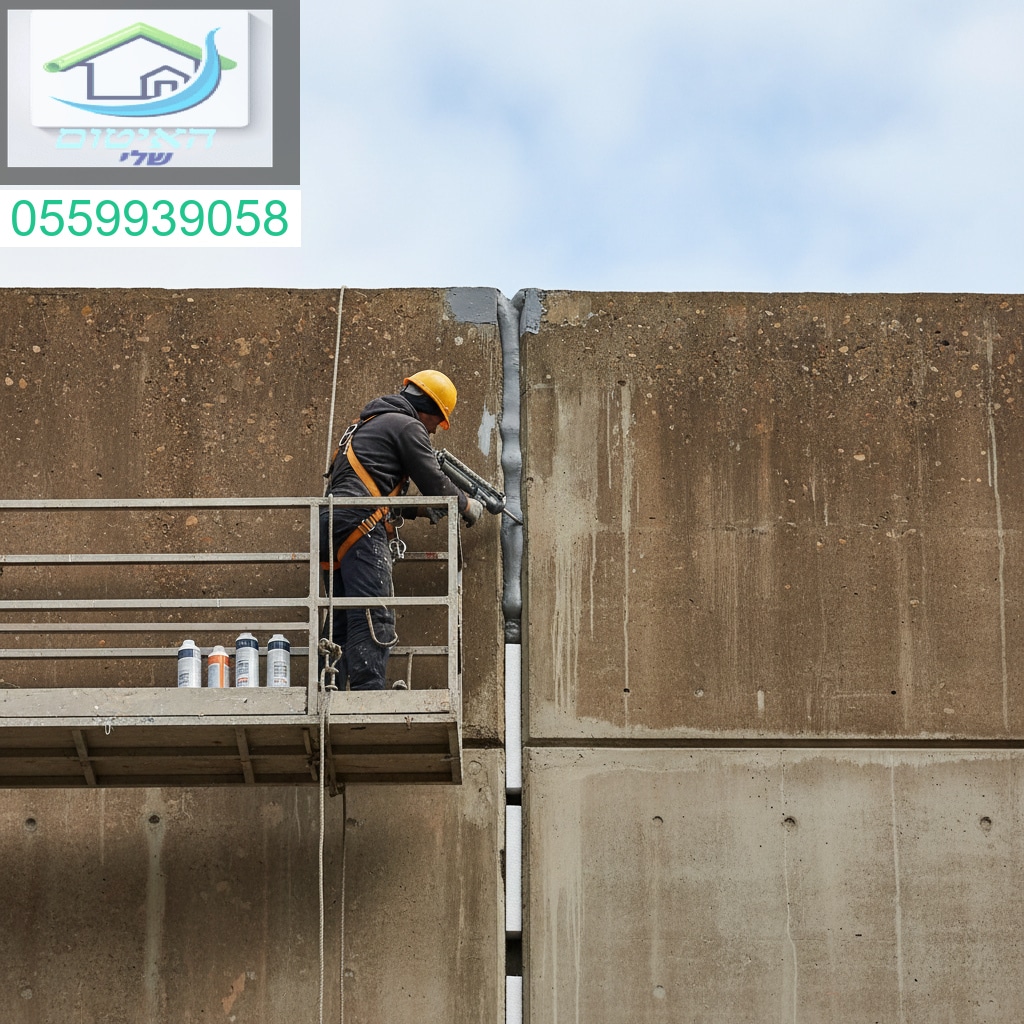 איטום מקצועי לתפר התפשטות בין מבנים בעזרת חומרים אלסטיים מתקדמים לעמידות מירבית לאורך זמן