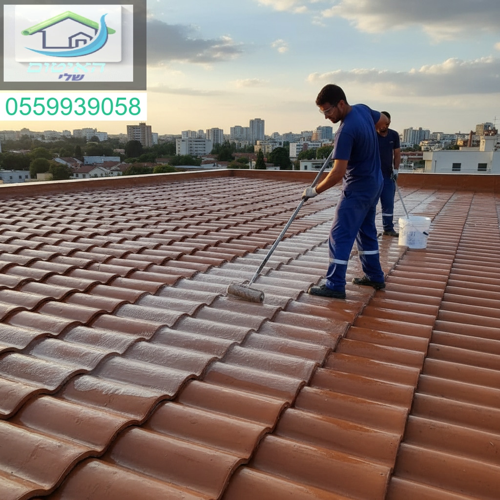 איטום גג מרוצף בטכנולוגיה מתקדמת ללא פירוק הריצוף להגנה מירבית ועמידות לאורך שנים