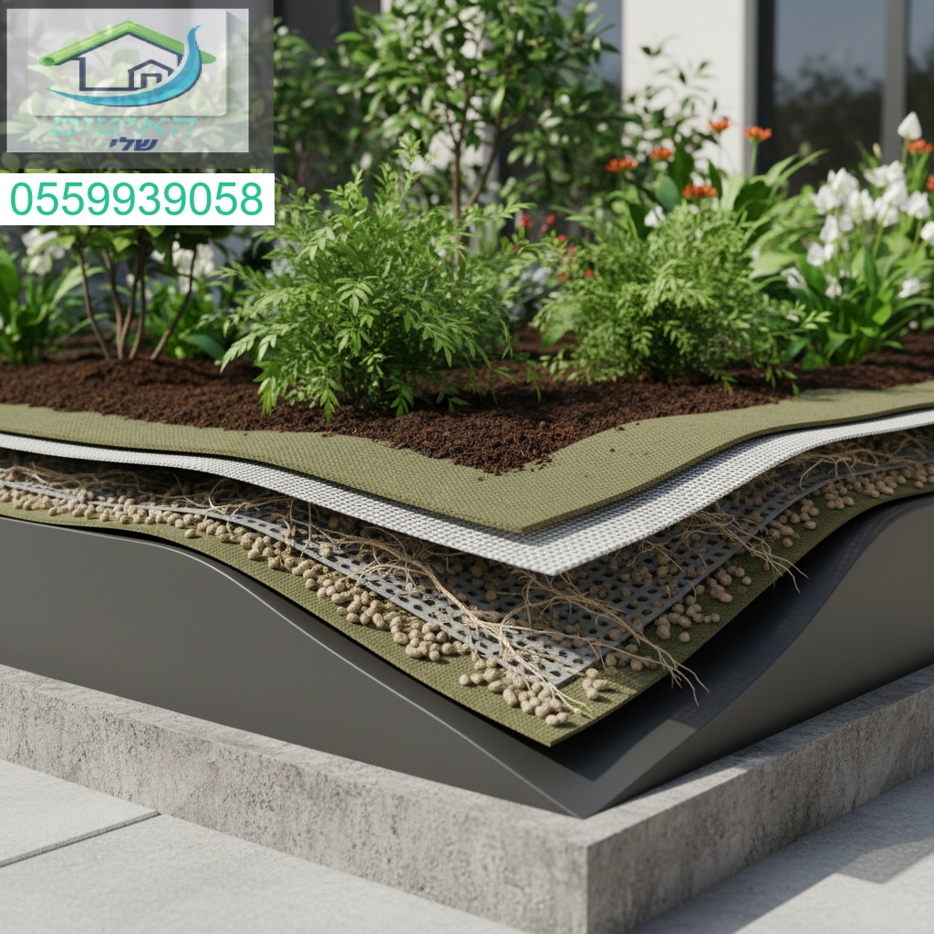 מערכת איטום חדשנית המונעת חדירת שורשים ושומרת על המרפסת מוגנת לשנים רבות