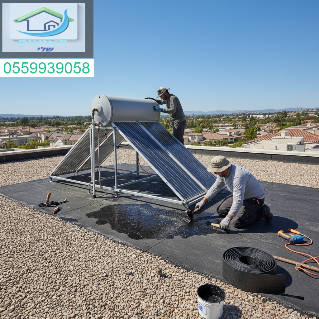 תיקון נזילה מדוד שמש ושיקום איטום מקצועי לשמירה על גג יבש ובטוח