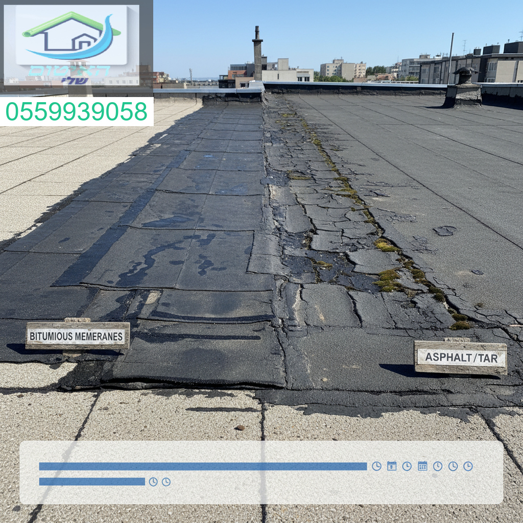 השוואה ברורה בין עמידות יריעות ביטומניות לזפת עם יתרון חד משמעי לטכנולוגיה המתקדמת