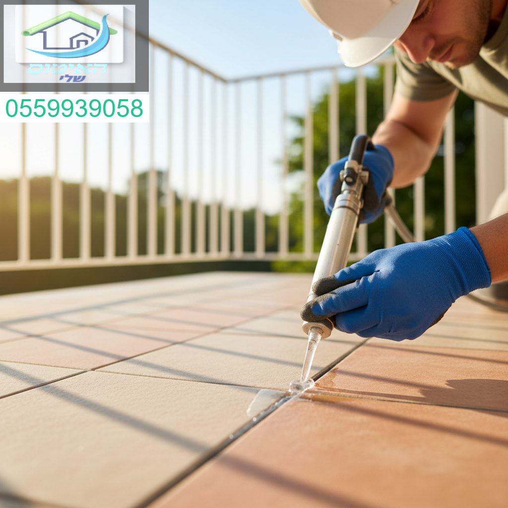 איטום מרפסת שמש בהזרקה ללא הרמת מרצפות במחיר משתלם ובביצוע מקצועי ומדויק