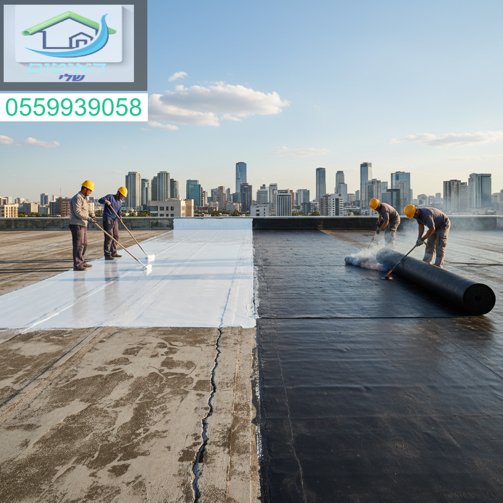 בחירה חכמה בין משחה אקרילית ליריעות ביטומניות לפי מצב הגג תנאי השטח והתקציב מבטיחה איטום איכותי ועמיד לאורך זמן