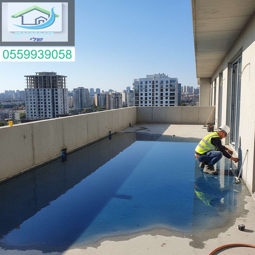 בדיקת הצפה מקצועית למרפסת מבטיחה שקט נפשי וחיסכון בהוצאות עתידיות לפני רכישת דירה חדשה