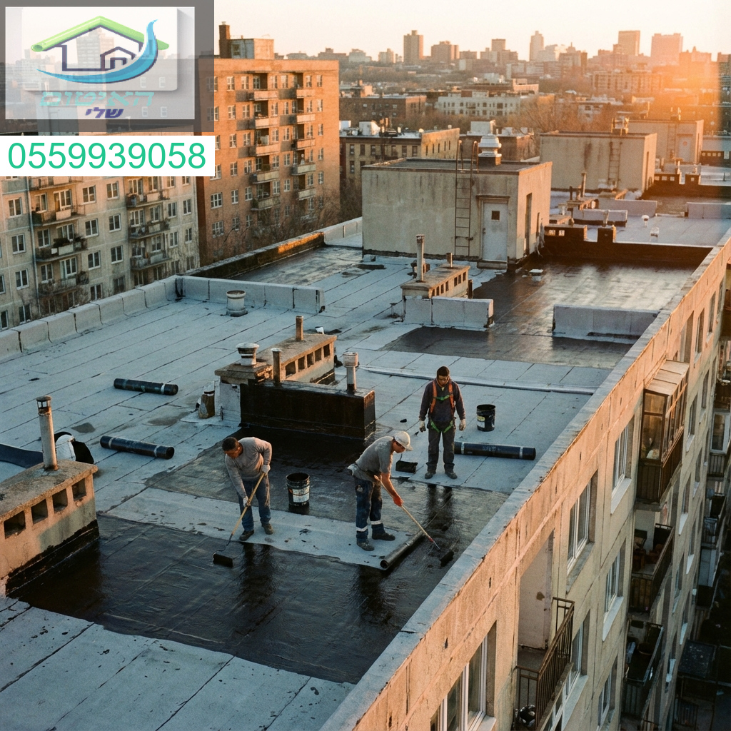 איטום גגות משותפים דורש פתרון מקצועי המשלב אחריות שקופה וחלוקת עלויות הוגנת להגנה ארוכת טווח על הבניין ורווחת הדיירים.