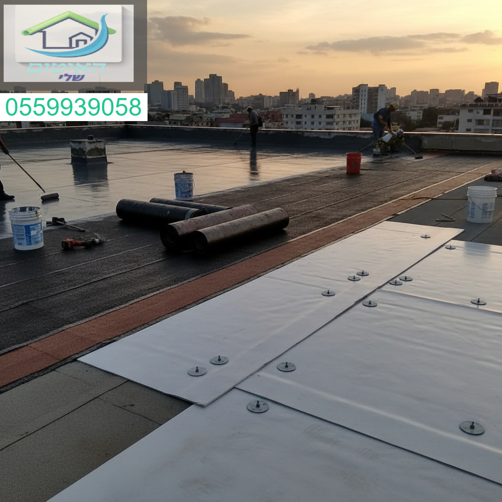 שילוב מנצח של שיטות איטום מתקדמות מבטיח גג אטום חזק ועמיד לכל תנאי מזג האוויר בראש שקט.