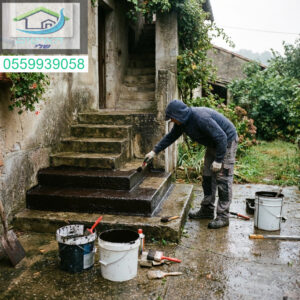 איטום מדרגות חיצוניות מקצועי הגנה מושלמת מרטיבות לאורך שנים.