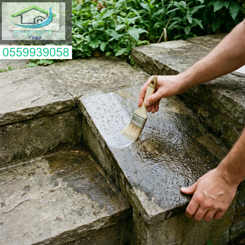 איטום איכותי ועמיד למדרגות חוץ נגד רטיבות